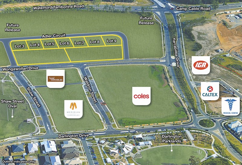 Lots 3 9 Adler Circuit Yarrabilba, QLD 4207 Land Development